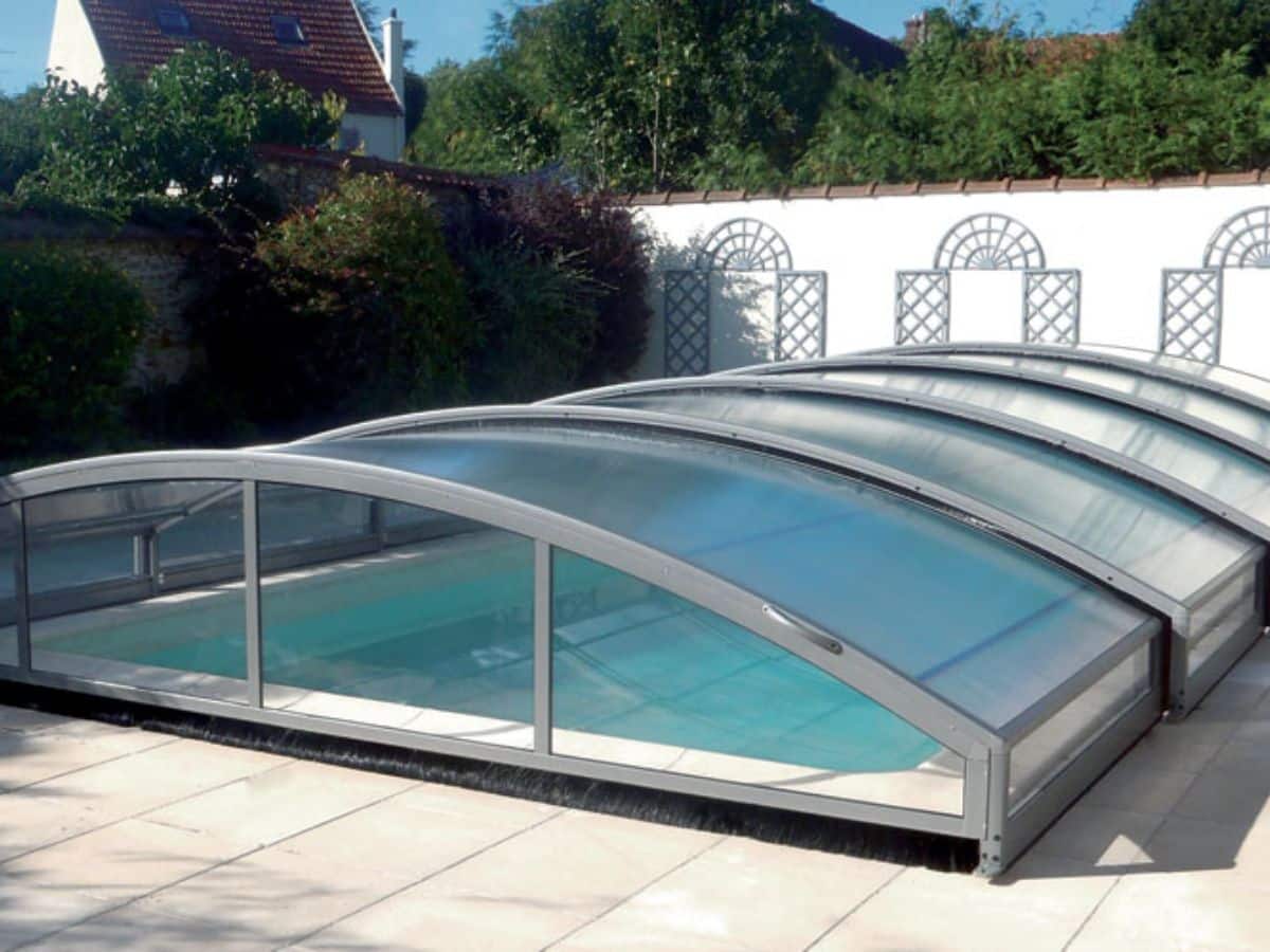 Abri piscine polycarbonate Génie
