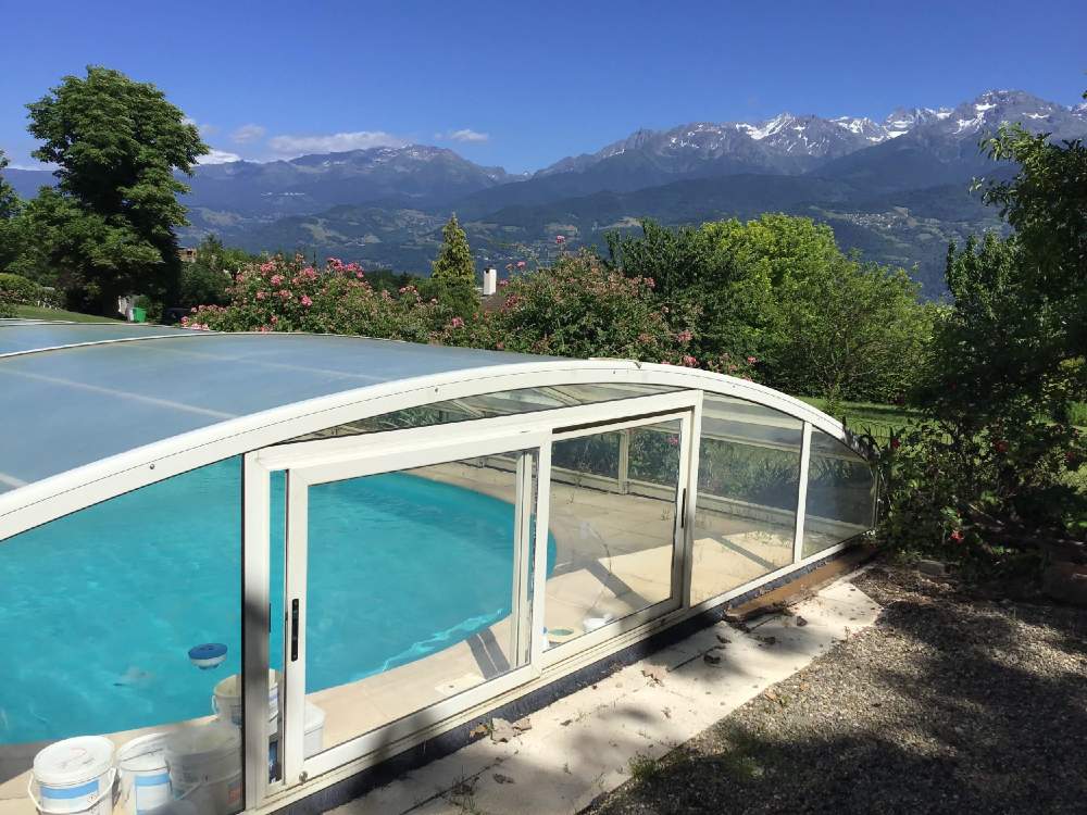 abri de piscine genie
