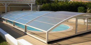 abri de piscine bas genie