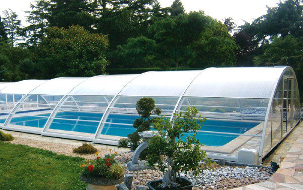 abri piscine mi haut motorisé abri piscine mi haut motorisé