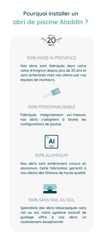 abri piscine aladdin