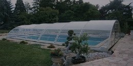 abri piscine mi-haut